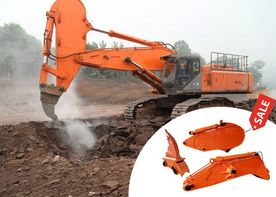 Excavadora de alta eficácia Excavadora de rocha Braço de arranque Amarelo Vermelho Cor