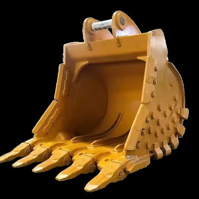 OEM Anti desgaste balde de rocha industrial para máquinas de movimentação de terra de escavadeira