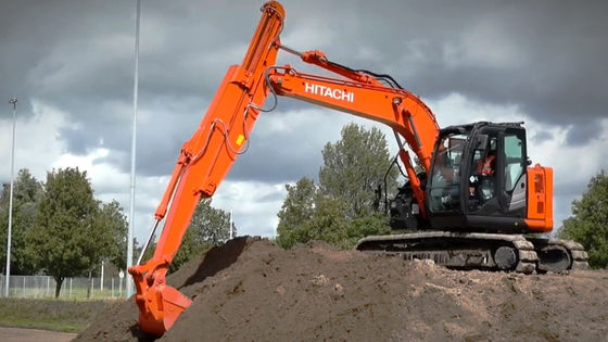 Q355B Excavador Extension Arm Telescópica Boom Hidráulico braço deslizante para poços profundos