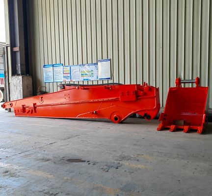 Q355B Excavador Extension Arm Telescópica Boom Hidráulico braço deslizante para poços profundos