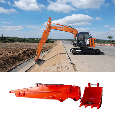 OEM Excavador Boom Deslizante Q355B Braço Telescópico Dipper para Sany 215