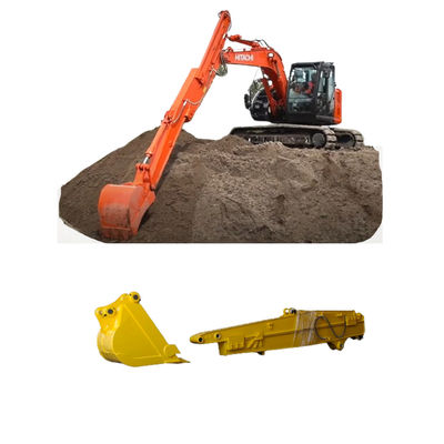 Q355B Excavadora hidráulica braço deslizante, Excavadora braço longo para poços de fundação
