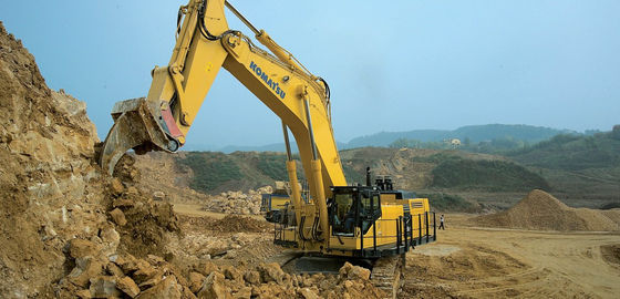 Desenho de amortecimento de vibrações Excavador Ripper para solo mole na construção e mineração