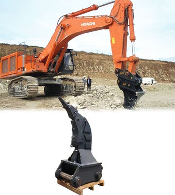 Desenho de amortecimento de vibrações Excavador Ripper para solo mole na construção e mineração