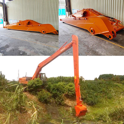 Excavadora de longo alcance de 20 m com cilindro de balde para escavação de areia