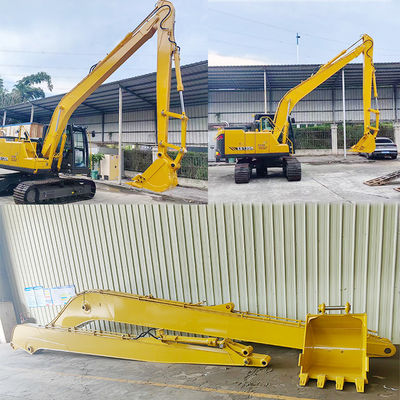 Excavadora de longo alcance de 20 m com cilindro de balde para escavação de areia