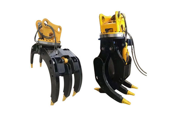 Excavadora de 10 a 35 toneladas Agarra hidráulica para agarrar tronco de pedra