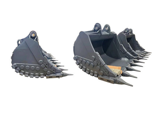 1 Cbm 1 Ton Excavator Rock Bucket Em trabalhos de mineração