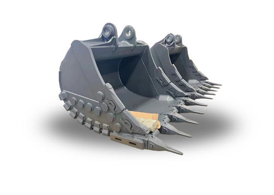 1 Cbm 1 Ton Excavator Rock Bucket Em trabalhos de mineração