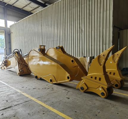 Braço de rocha de escavadeira durável para escavação pesada e quebra de rocha
