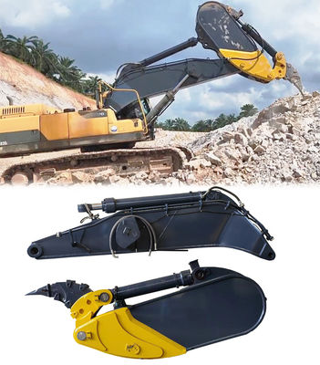 Excavadora Crawler Braço de quebra de rocha para escavação pesada e aumento da produtividade