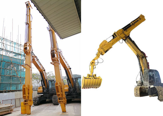 Excavadora de braço telescópico de 25 m para excavadora de 30 toneladas