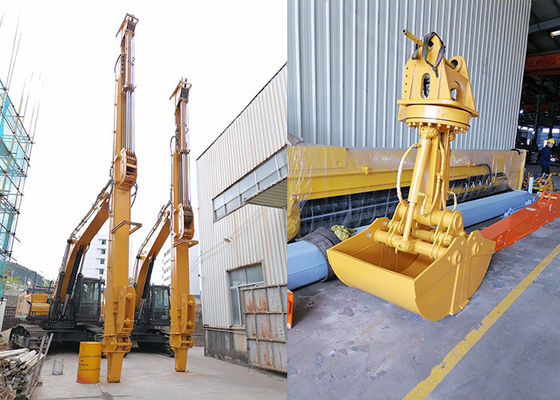 Excavadora de 18 m de braço telescópico para excavadora de 25 toneladas