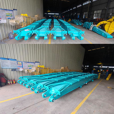 Braço de estaca para escavadeira personalizado de 20 a 55 toneladas, 11m 12m