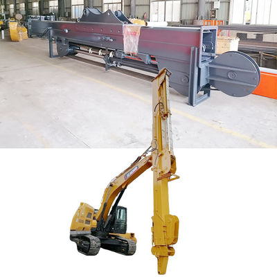 32M Telescópica Boom Excavator Telescópica Braço com balde Clamshell