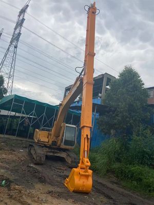 Excavadora Telescópica Boom Telescópica Stick para trabalho de dragagem de porto fluvial