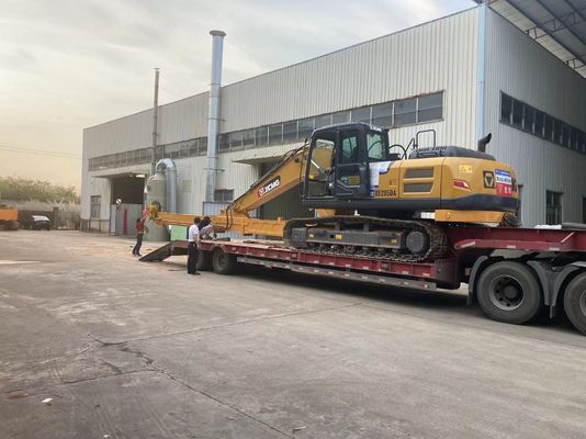 Escavadeira com lança telescópica Profundidade de escavação da lança telescópica 12m 14m 16m