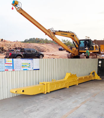 Escavadeira com lança telescópica Profundidade de escavação da lança telescópica 12m 14m 16m