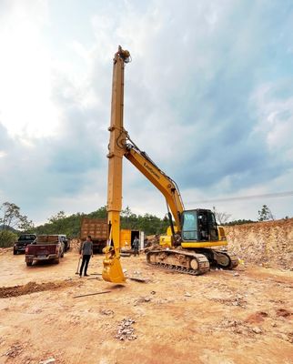 14m 16m Excavador braço telescópico com balde padrão balde clamshell