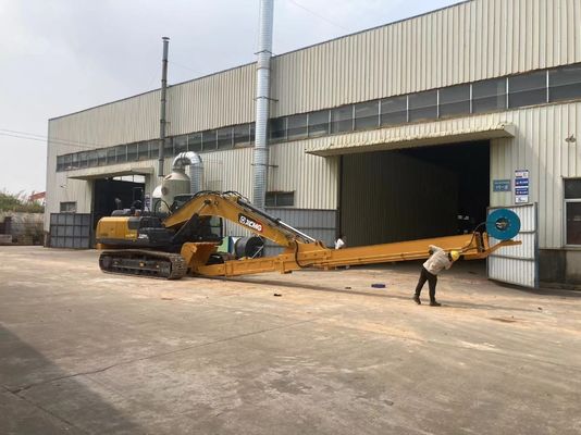 Mineração Dredagem Braço telescópico de comprimento ajustável Excavadora Boom