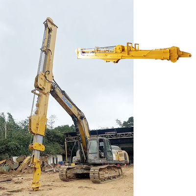 Excavadora telescópica braço excavadora teledipper com balde de concha para gato hitachi