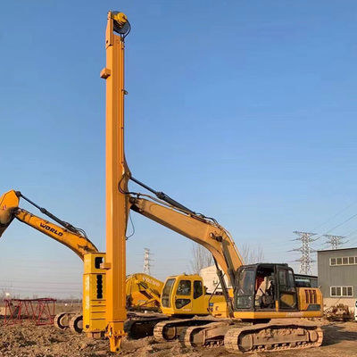 Excavadora braço telescópico braço telescópico com balde padrão para escavação