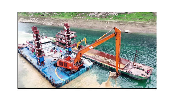 30M Excavator Long Boom Sarm para venda para Cat 350 Sany 550 Hitachi PC500