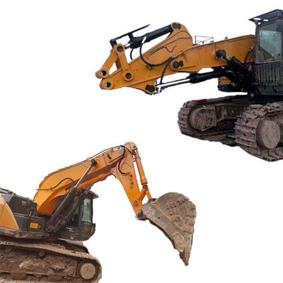 Ex60 Zx135 Zx200 Pc240 Excavadora de túnel de braço de uso Q355B material