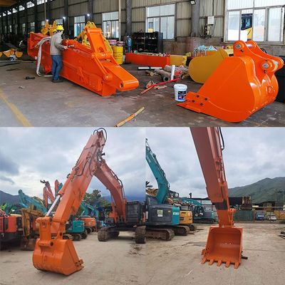 Braço Telescópico Para Escavação Gato Hitachi Komatsu Sany Zoomlion