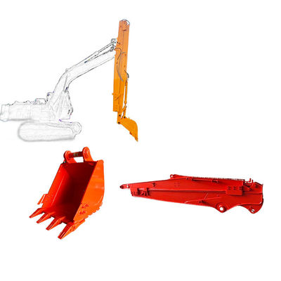 10000mm Q355B Excavadora Hidráulica Boom Telescópico