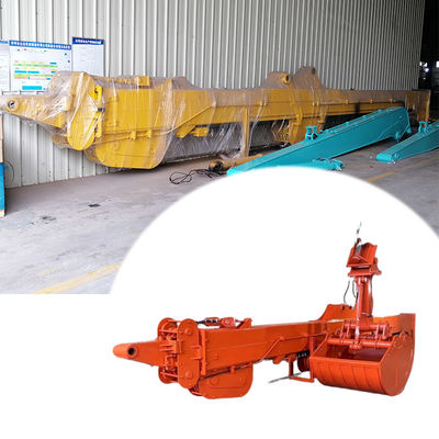 Excavadora de agarrar braço telescópico cavar mais fundo longo alcance 30M