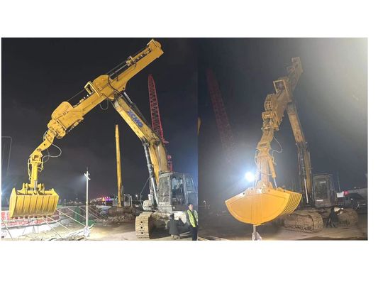 Excavadora telescópica BS900E Corda de arame com soldagem de anexos personalizados
