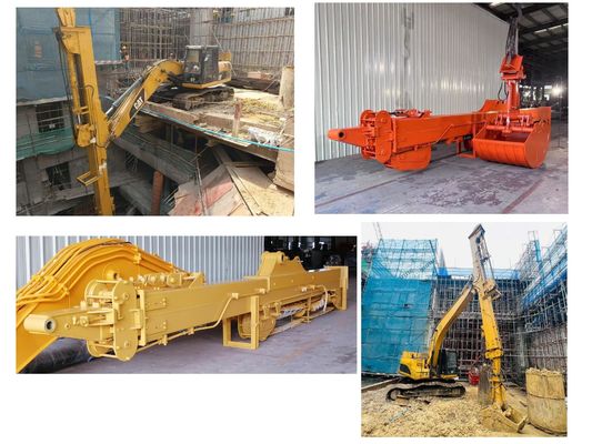 BS900E Excavador Braço Telescópico Material Premium Telescópico