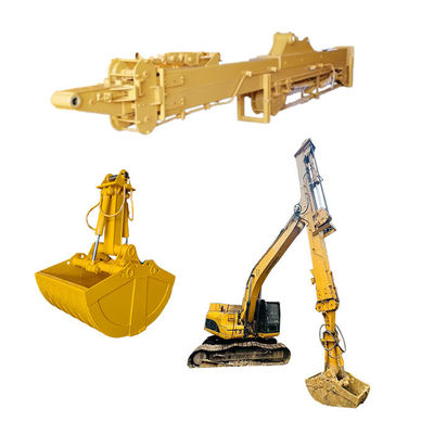 Excavadora Telescópica Braço Boom Com Clamshell Bucket Grapple Para Escavação de Silt