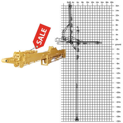 Excavadora Braço Telescópico Com Agarra Usar BS900E Mais Leve Mais Forte
