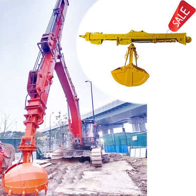 Excavadora Boom telescópico Braço telescópico para trabalhos de construção