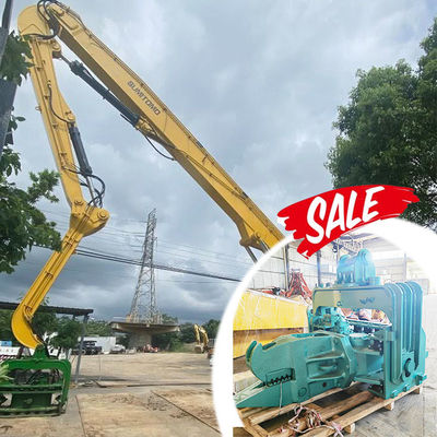 20m 22m Acessório de Bate-Estacas Hidráulico para Braço de Cravação de Estacas de Escavadeira