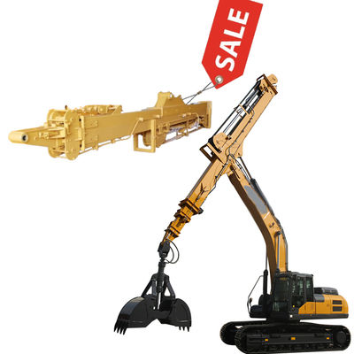 Top 1 30M Excavador Braço Telescópico com Clamshell Balde Grab Balde