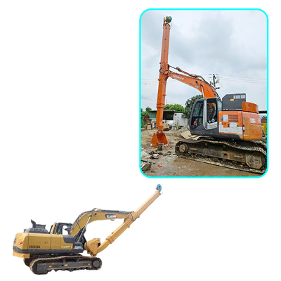 Excavadoras Boom Dipper Arm Excavator Long Reach Stick Boom And Arm Boom telescópico para escavadora