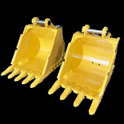 ODM OEM Heavy Duty 1 Cbm Rock Bucket para Máquinas de Construção Excavadora de Escavação Compatível com CAT320 PC200 ZX200