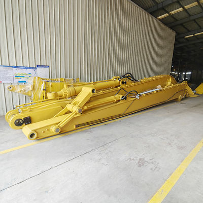 Excavadora de longo alcance de 20 toneladas Expandido Boom Para Escavação de areia Silt solo