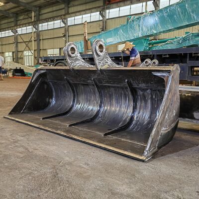 Acessórios de escavadeira Excavadora Cobre de limpeza de fossa Mini Excavadora Cobre de lama 1500mm Largura para escavadora de 8-11T