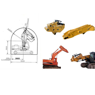 Braço de túnel para escavadeira, braço de túnel para venda