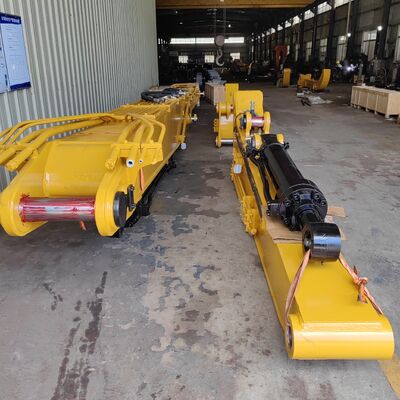 Braço e lança hidráulicos de escavadeira de alta resistência 18M para estacas Sany 650 Doosan 520 para construção de fundações
