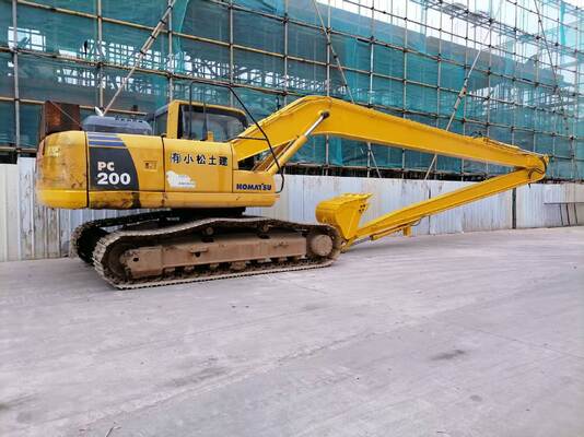 Braço de longo alcance de escavadeira 18M para PC200